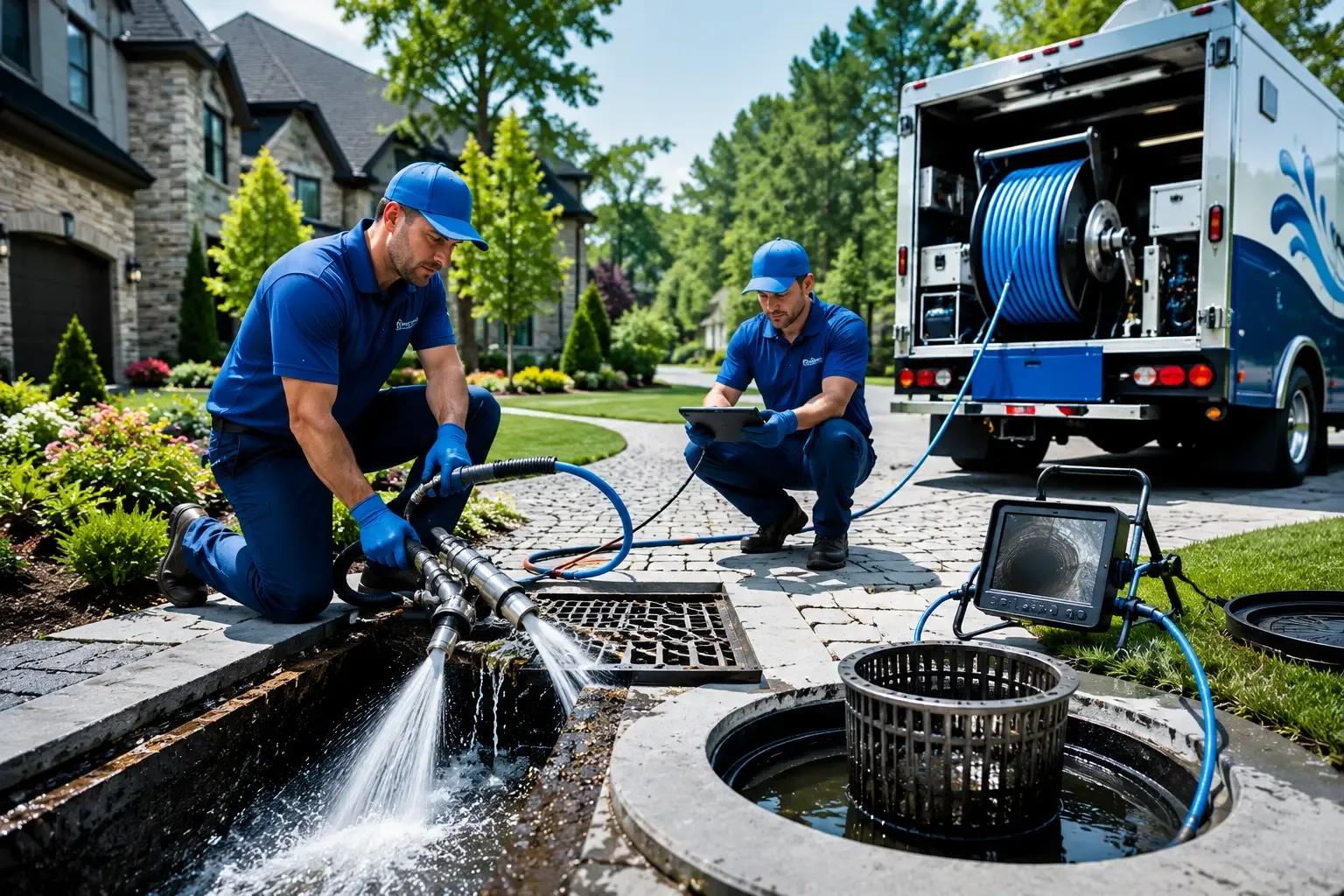 Local outdoor drain cleaning professionals in Simpson, KS