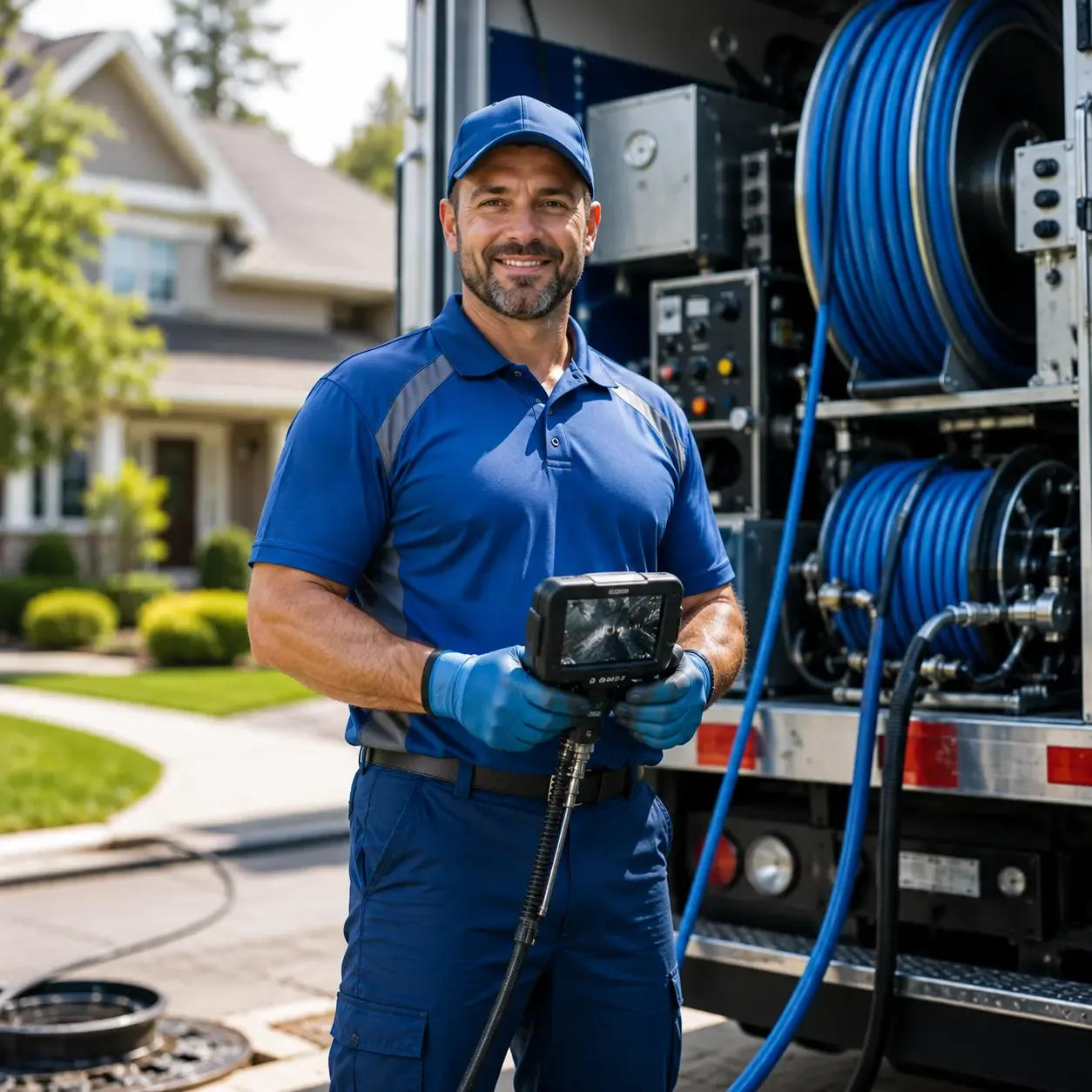 Local outdoor drain cleaning specialists in Simpson, KS